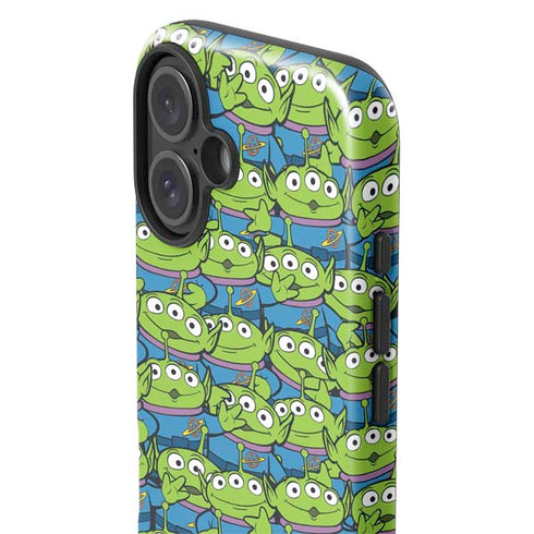 Disney Toy Story Alien Collage iPhone 16 Impact Case